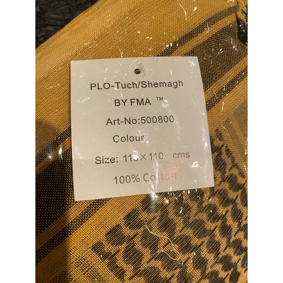 Brand New 100% Organic Cotton Military Strength Head Neck & Face Unisex Scarf - Picture 2 of 12